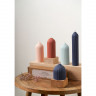 Свеча декоративная мятного цвета из коллекции edge, 25,5 см