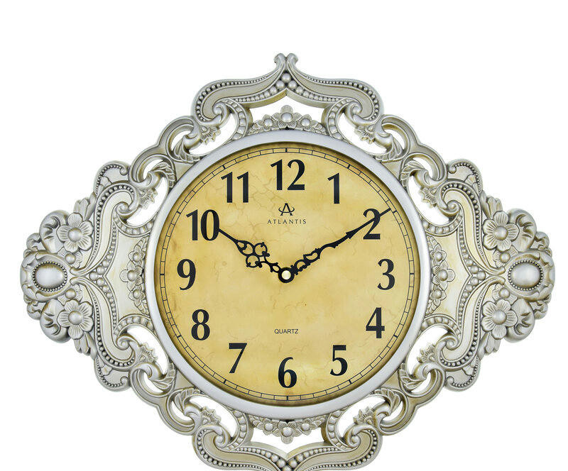 Настенные часы atlantis tld-35193 silver