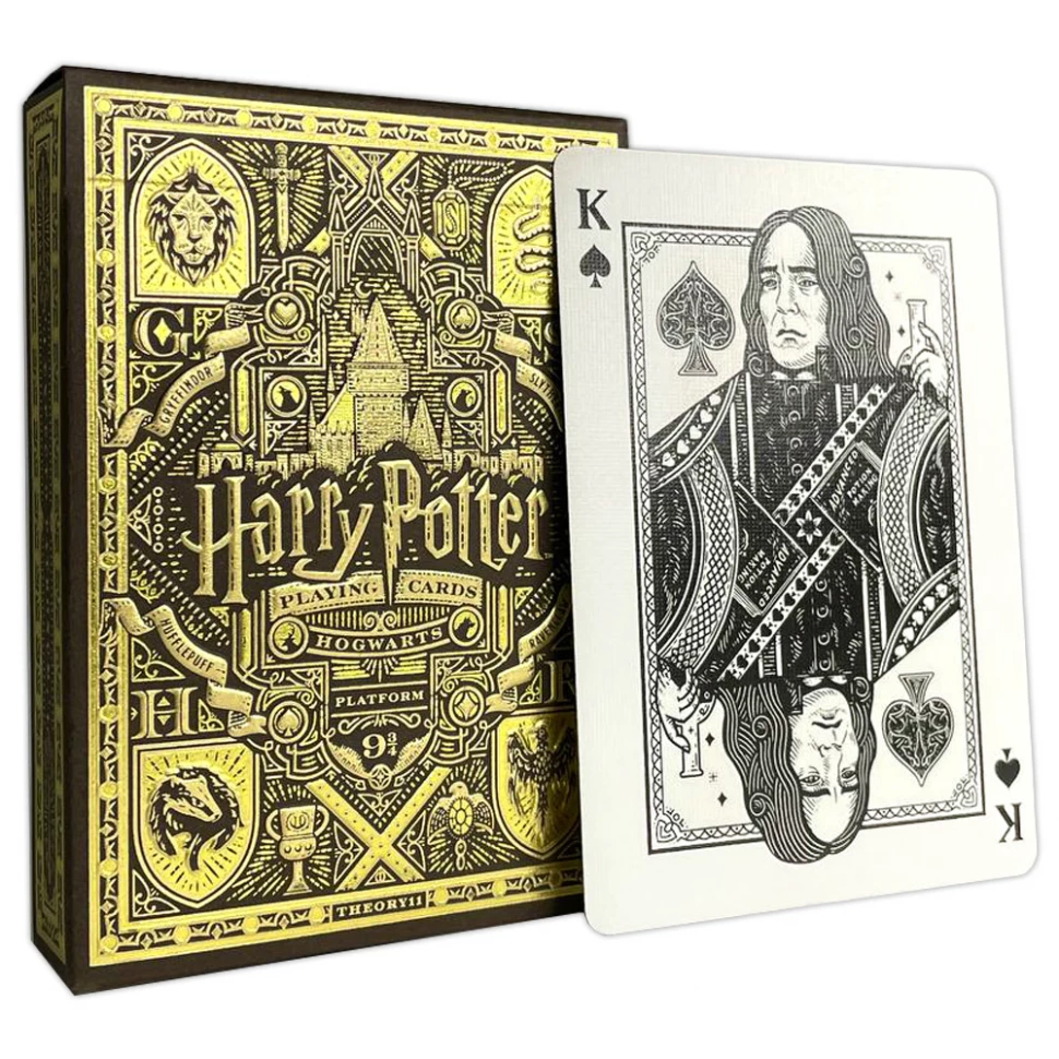 Карты "Theory11 Harry Potter Deck - Yellow (Hufflepuff)"