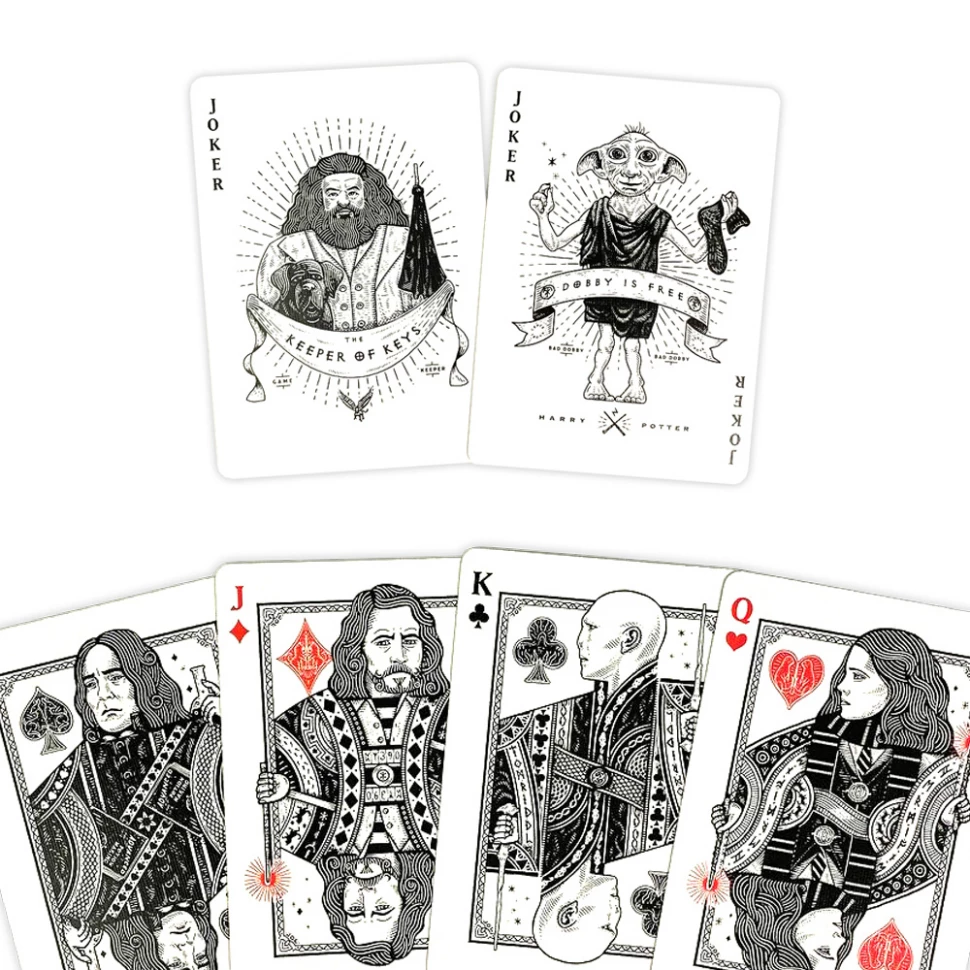 Карты "Theory11 Harry Potter Deck - Yellow (Hufflepuff)"