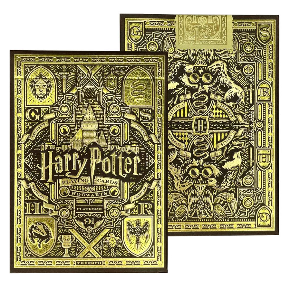 Карты "Theory11 Harry Potter Deck - Yellow (Hufflepuff)"