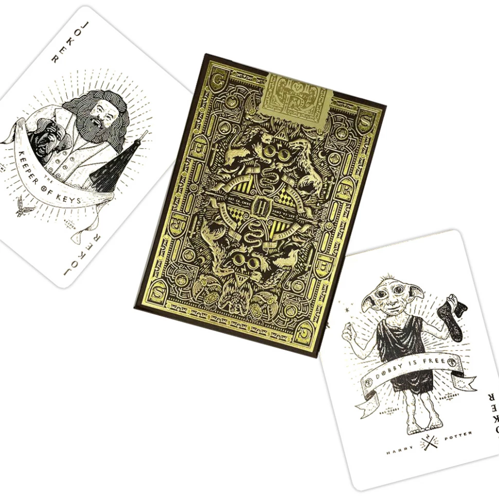 Карты "Theory11 Harry Potter Deck - Yellow (Hufflepuff)"