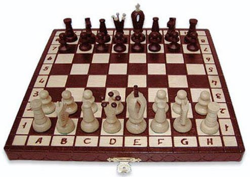Шахматы "Королевские 30" (Польша, дерево, 30х15х5см), Madon