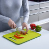Доска разделочная с ножеточкой slice & sharpen™, 27х37 см, зеленая