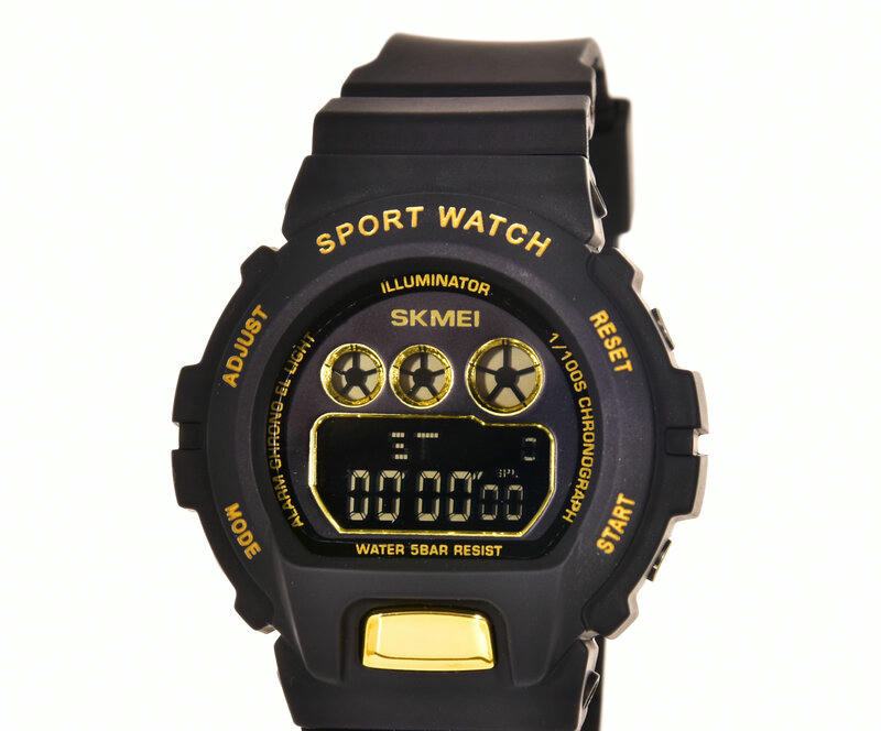 Наручные часы skmei 1775bkgd black/gold