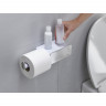 Держатель для туалетной бумаги с отсеком для хранения easystore steel, белый