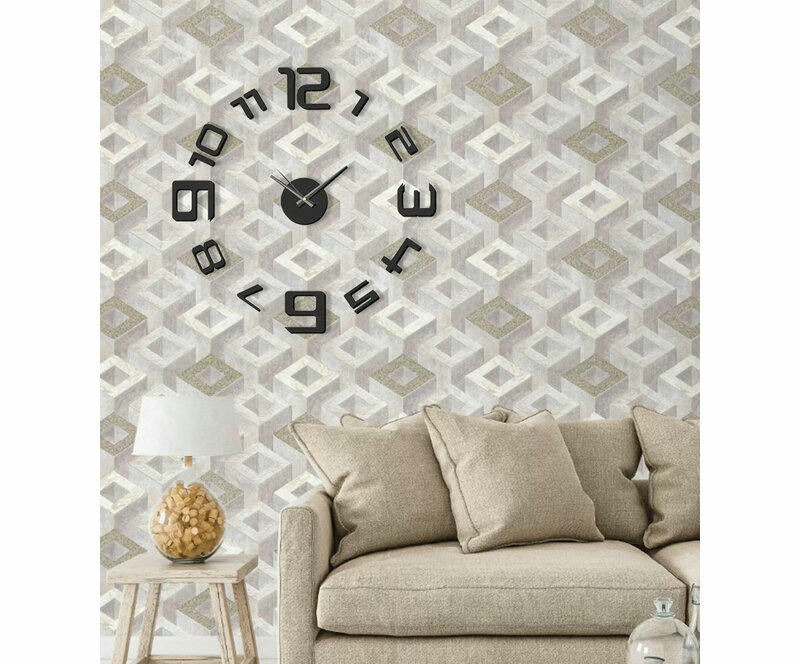 Настенные часы atlantis mp03 black