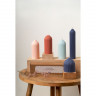 Свеча декоративная терракотового цвета из коллекции edge, 10,5 см