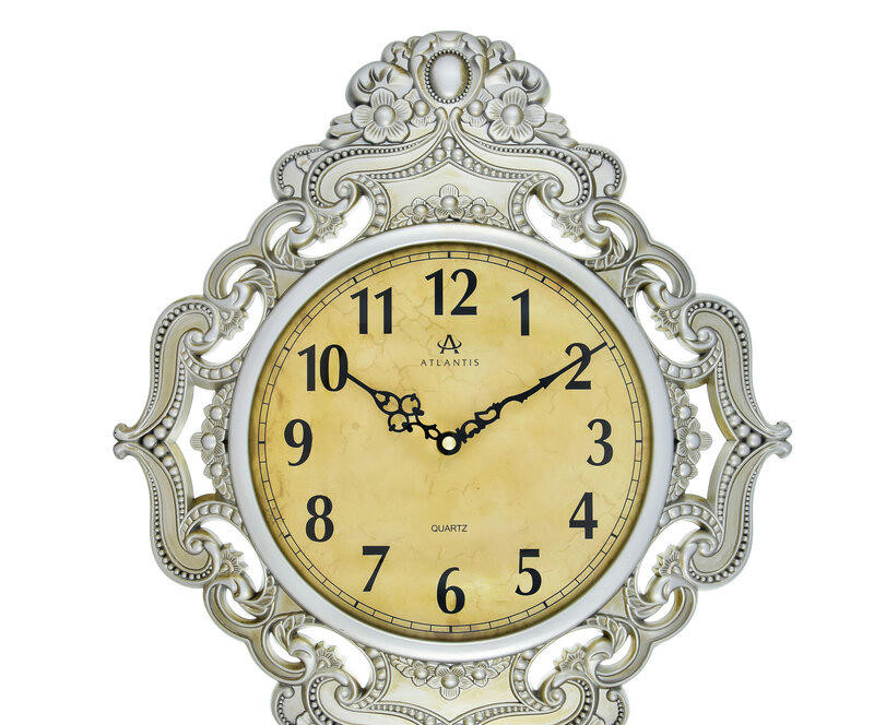 Настенные часы atlantis tld-35194 silver