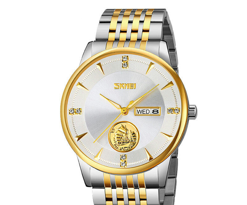 Наручные часы skmei 9309tgdsi silver/silver