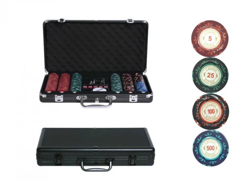 Набор для покера Casino Royale на 300 фишек