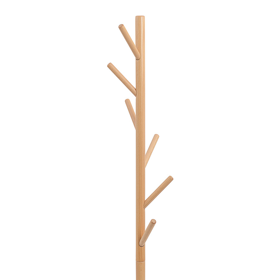 Вешалка напольная forsty, 173 см, натуральное дерево