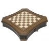 Шахматы резные восьмиугольные в ларце с ящиками 50, Haleyan