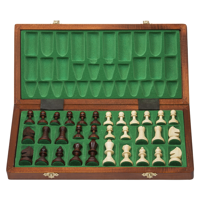 Шахматы "Магнитные 35", маркетри, Madon