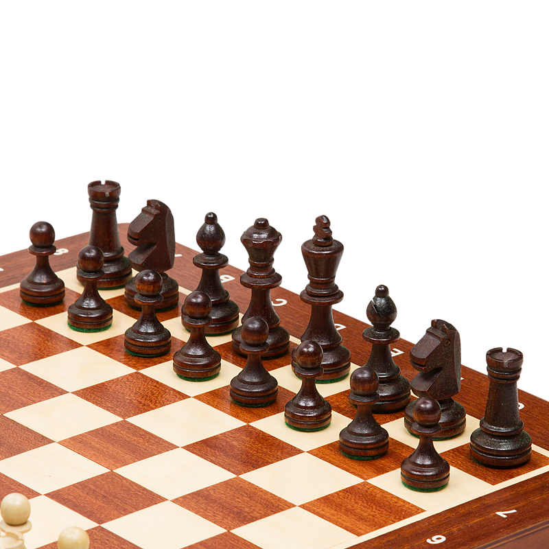 Шахматы "Магнитные 35", маркетри, Madon