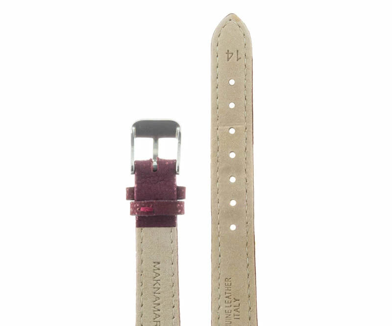 Ремешки maknamara 14 мм бордо бронза сер заст mp-14070