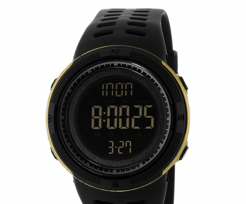 Наручные часы skmei 2070bkgd black/gold