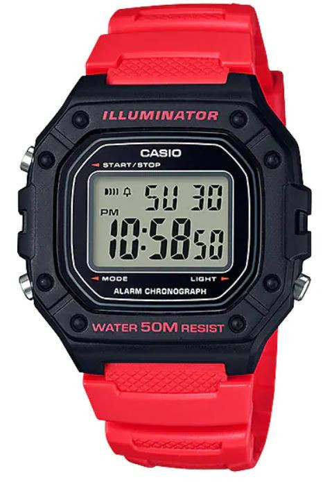 Наручные часы casio   w-218h-4b