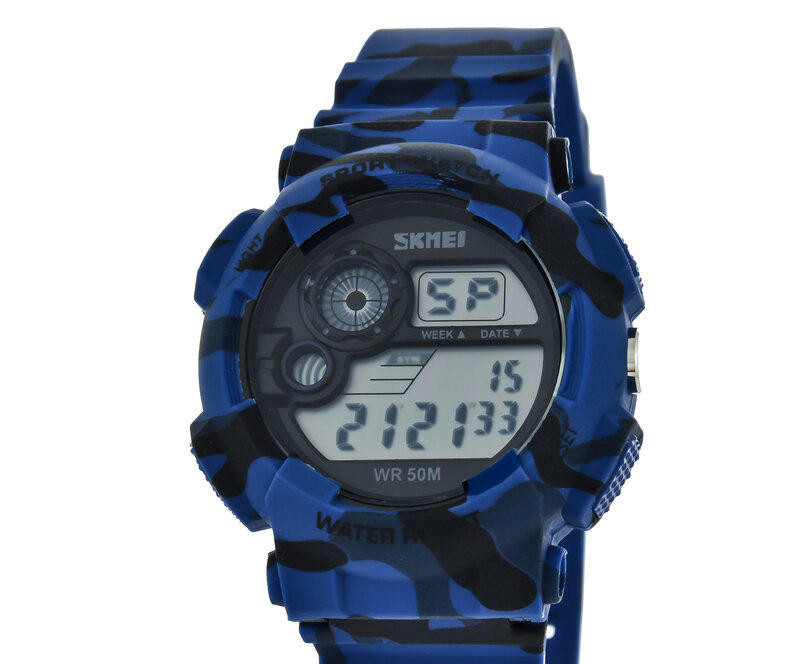 Наручные часы skmei 1718cmbu blue camo